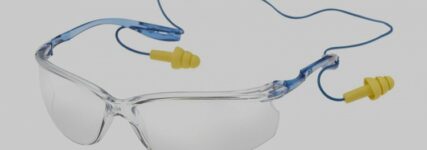 Brille mit Gehörschutz von 3M