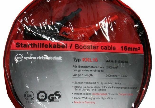 System Electronics: Starterkabel auch bei engen Platzverhältnissen anklemmen