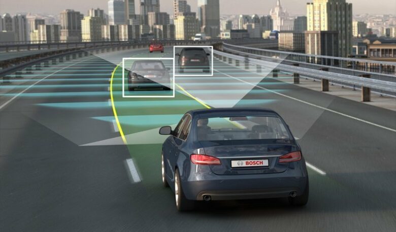 Sensoren von Bosch für automatisiertes Fahren