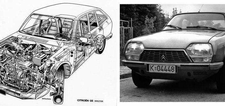 Vor 40 Jahren: Citroën präsentiert ‚GS Birotor‘ mit Zweischeiben-Wankelmotor