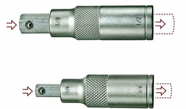 Adapter-Set von Carolus vereint Funktionen von vier Antriebsgrößen