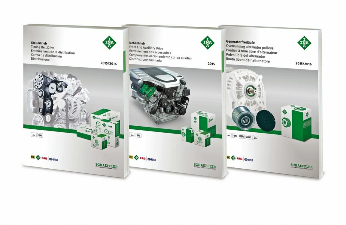Drei neue INAKataloge von Schaeffler Automotive Aftermarket Krafthand