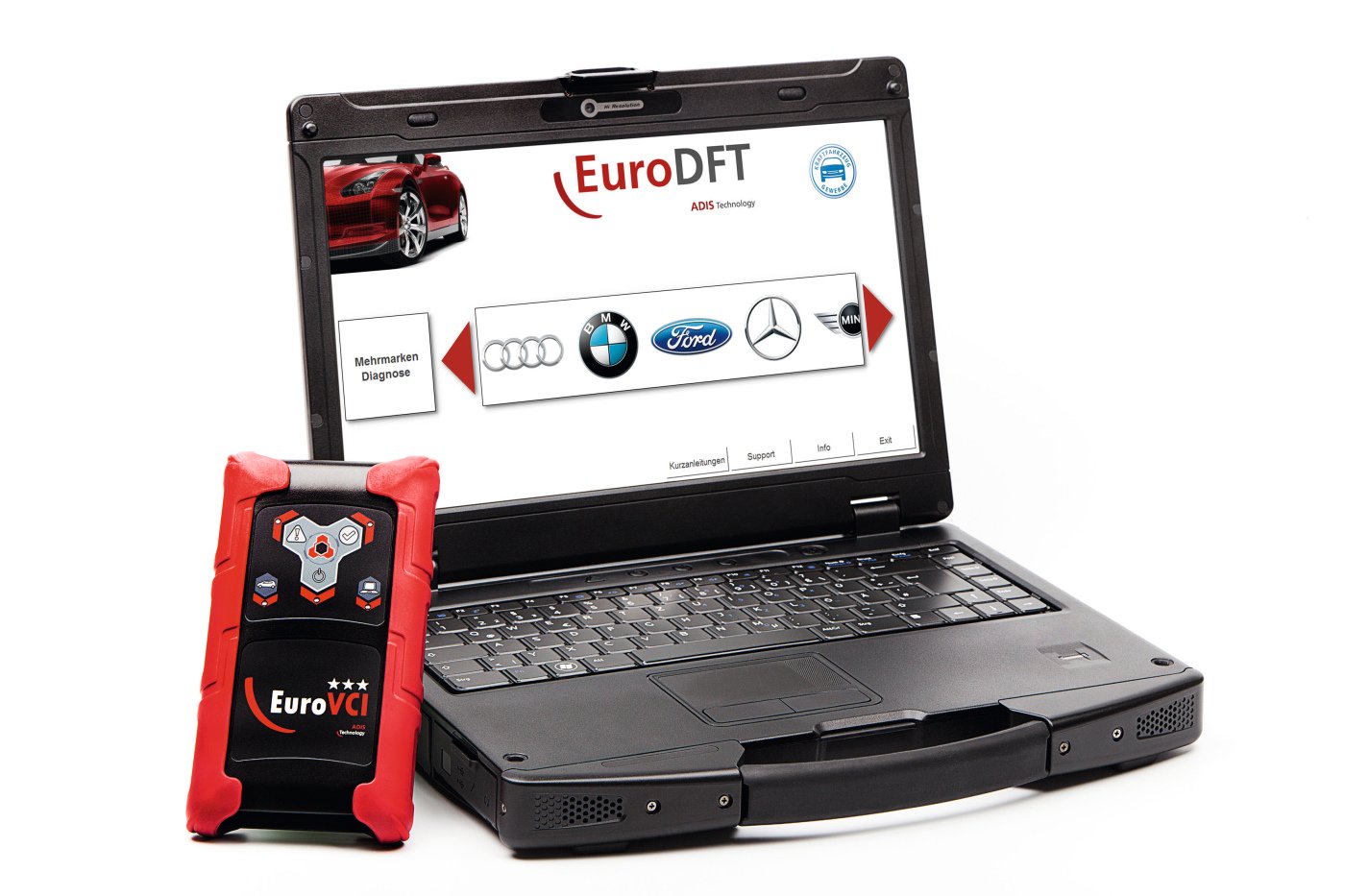 Werkzeug zur PkwDiagnose und Steuergeräteprogrammierung Krafthand