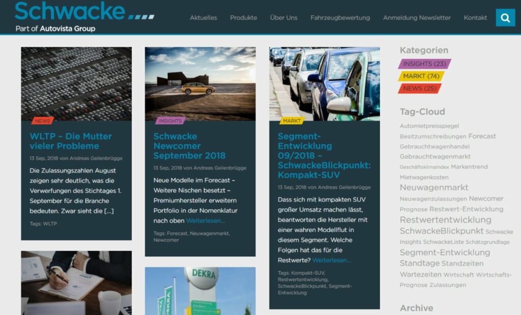 Individuelle WLTP-Werte online ermitteln Schwacke