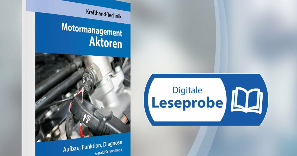 Leseprobe: Motormanagement/Aktoren neu im Krafthand Shop Leseprobe Motormanagement Aktoren