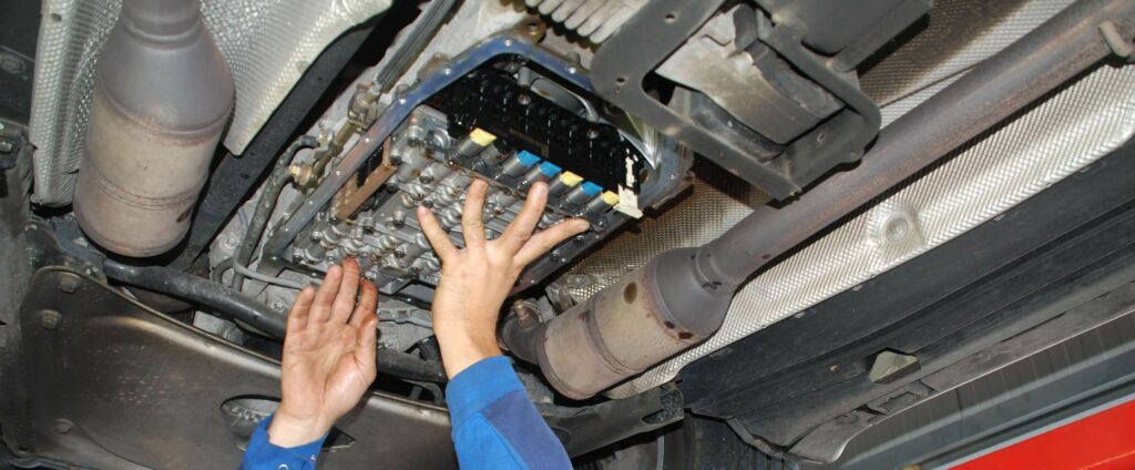 Service am Automatikgetriebe