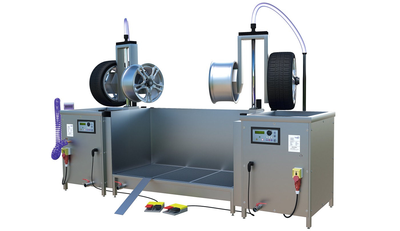 Räder waschen ohne Chemie - KRAFTHAND