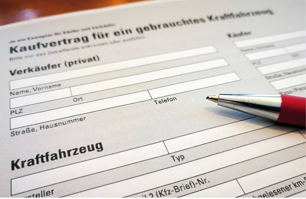 Der Fahrzeugankauf ­von ­Privat Krafthand
