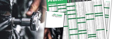 Drehmomenttabelle für Radschrauben