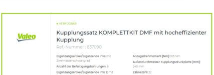 Kupplungen und Schwungräder online finden