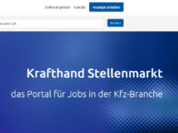 Krafthand-Stellenmarkt ab sofort online