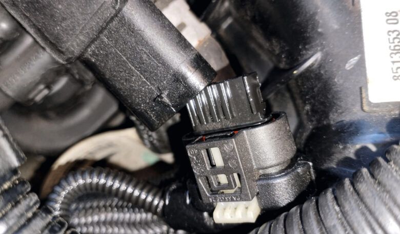 Kraftstoffeintritt ins Steuergerät