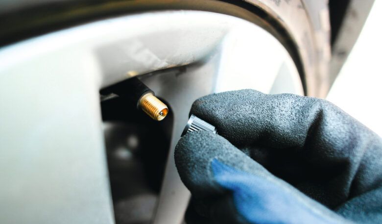 Umgang mit Ventilen und Ventilkappen