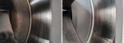 Rostige Bremsscheiben aufbessern