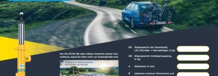 Zusätzliche Hinterachslast einfach berechnen