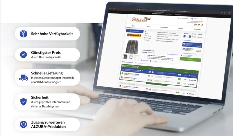 Hundertprozentige Lieferzusage von Alzura