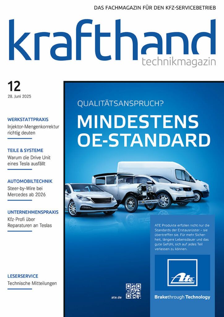 Krafthand Ausgabe 12/2025 Titelseite