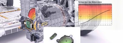 Kabelloser Rotortemperatursensor für direkte Messung