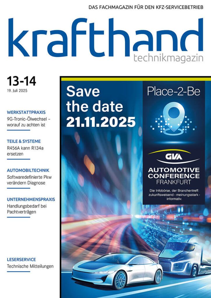Krafthand Ausgabe 13-14/2025 Titelseite