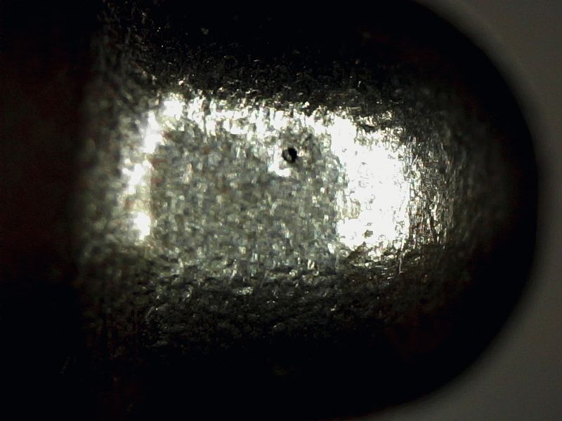 Mikroskopaufnahme einer Injektordüse