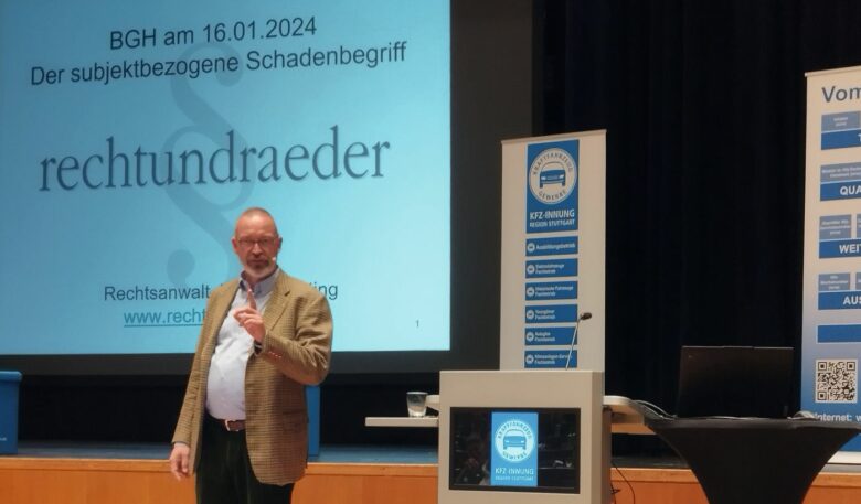 Achtung bei Schadensabtretungen