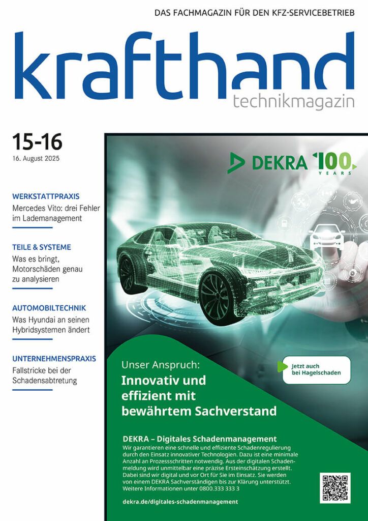 Krafthand Ausgabe 15-16/2025 Titelseite