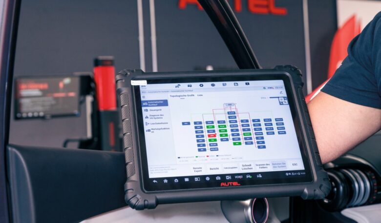 Das Diagnosegerät MSULTRA S2 von Autel