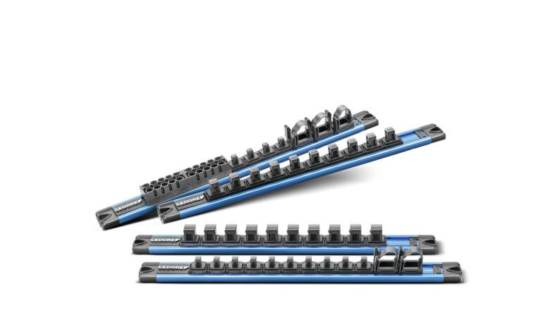 Steckschlüsseleinsätze und Bits übersichtlich aufbewahren