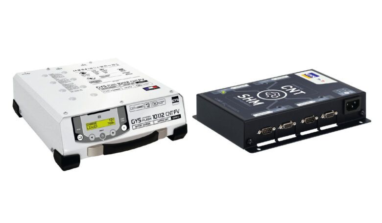 Inverterladegerät mit Modulanbindung