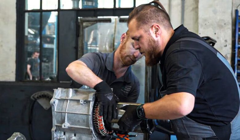 Elektromotorenlager tauschen