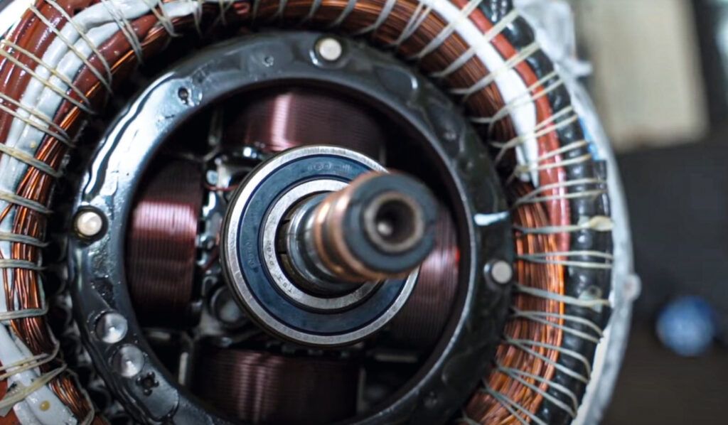 Lager eines Elektromotors