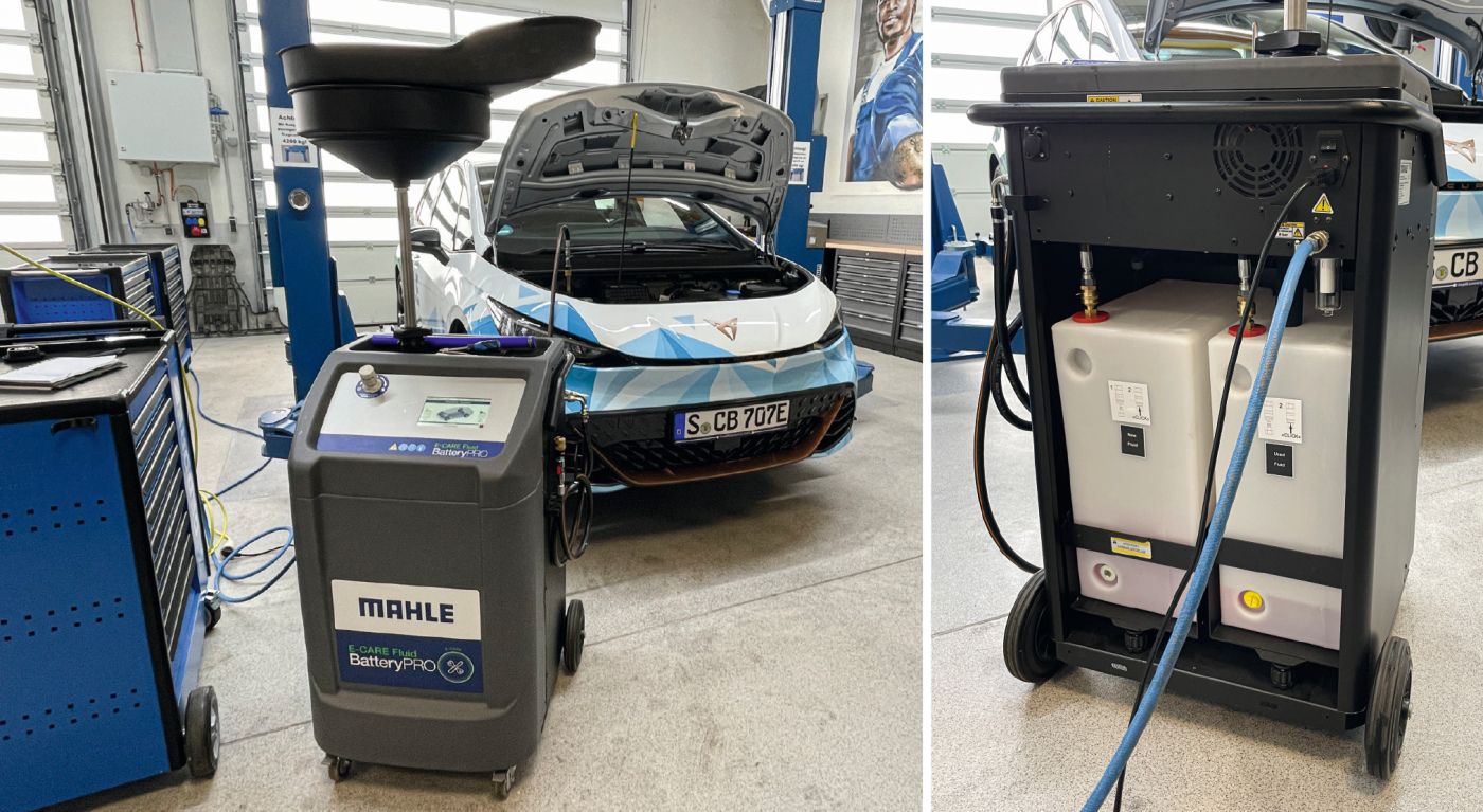 Mahle E-CARE Fluid Kühlmittelservicegerät