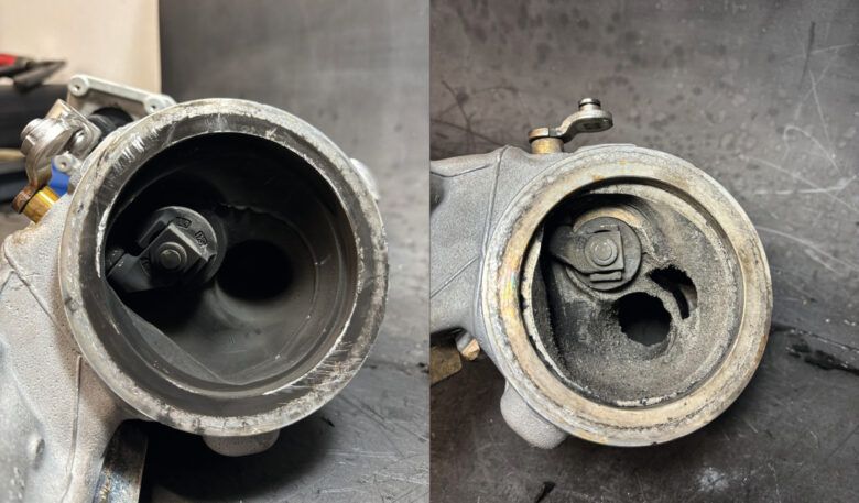 Hitzeschlag am Turbolader