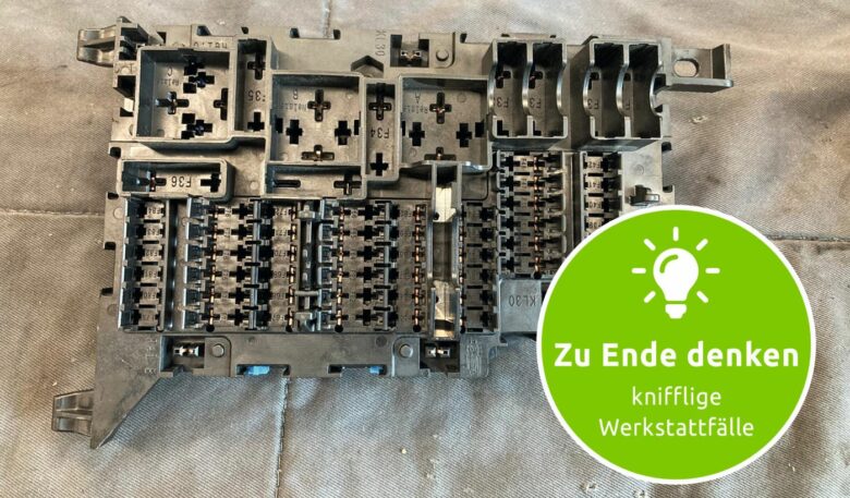 Cockpit dunkel, Start verweigert