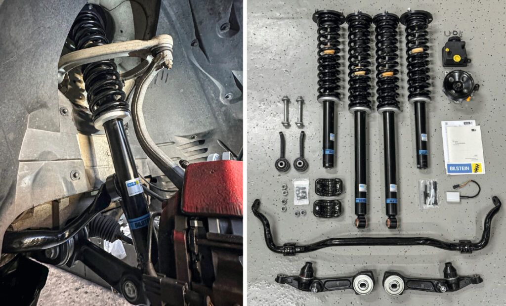 Stahlersatz für Luftfedern Luftfeder wird durch Stahlfeder ersetzt