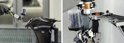 KI-gestützte Reparaturlackierung per Roboter