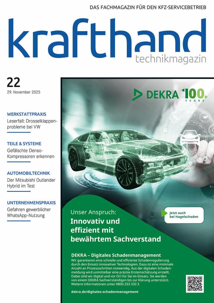 Krafthand Ausgabe 22/2025 Titelseite
