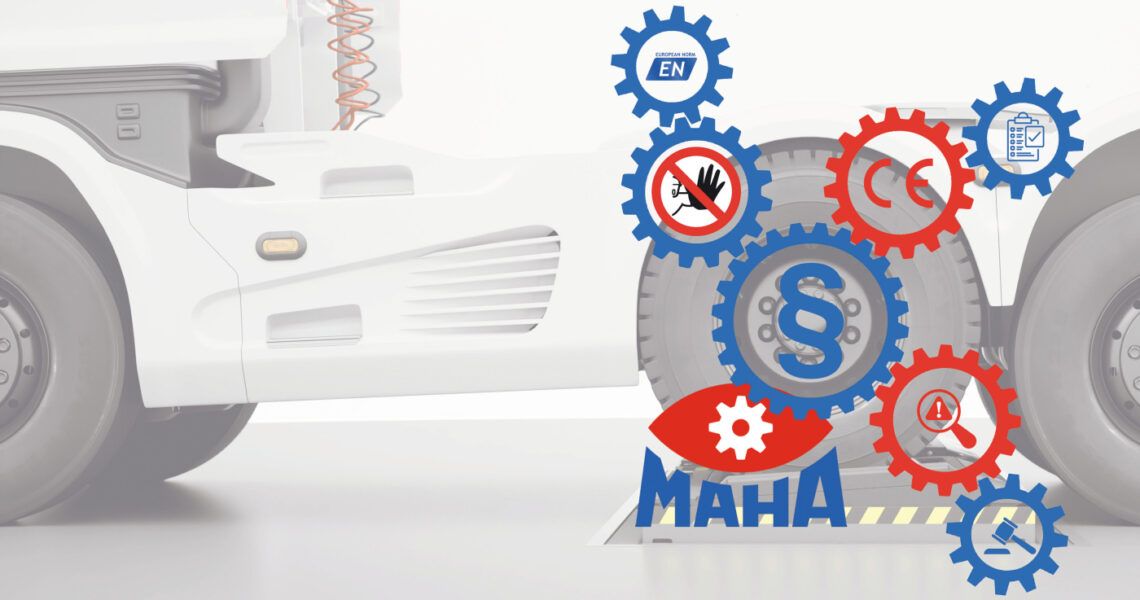 Maha setzt Maschinenverordnung EN 17003 um