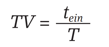 Formel Tastverhältnis