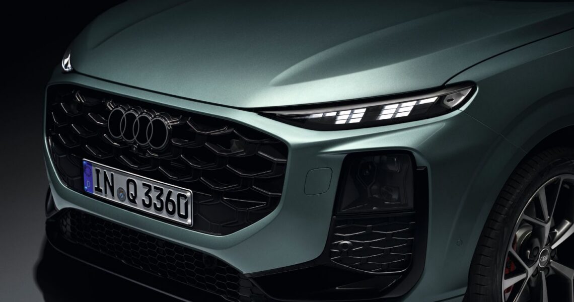 So macht Mikro-LED-Technologie den Audi Q3 zum Projektor Mikro-LED-Scheinwerfer Audi Q3