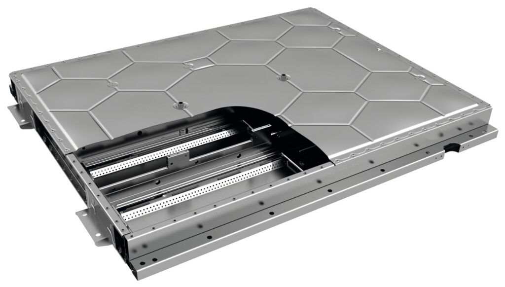 HV-Batteriegehäuse aus Aluminium