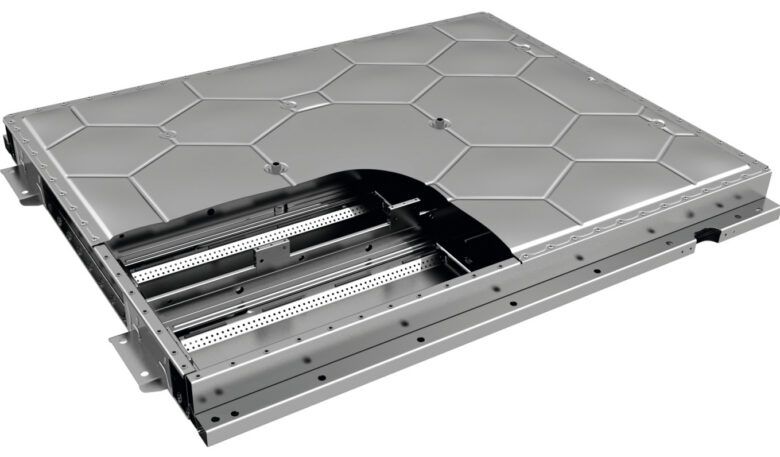 HV-Batteriegehäuse aus Aluminium