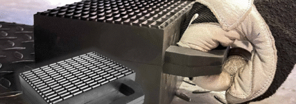 Gummiblöcke mit Sicherheitsgriff