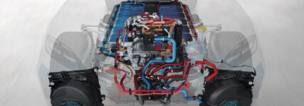 HV-System im Cayenne Electric