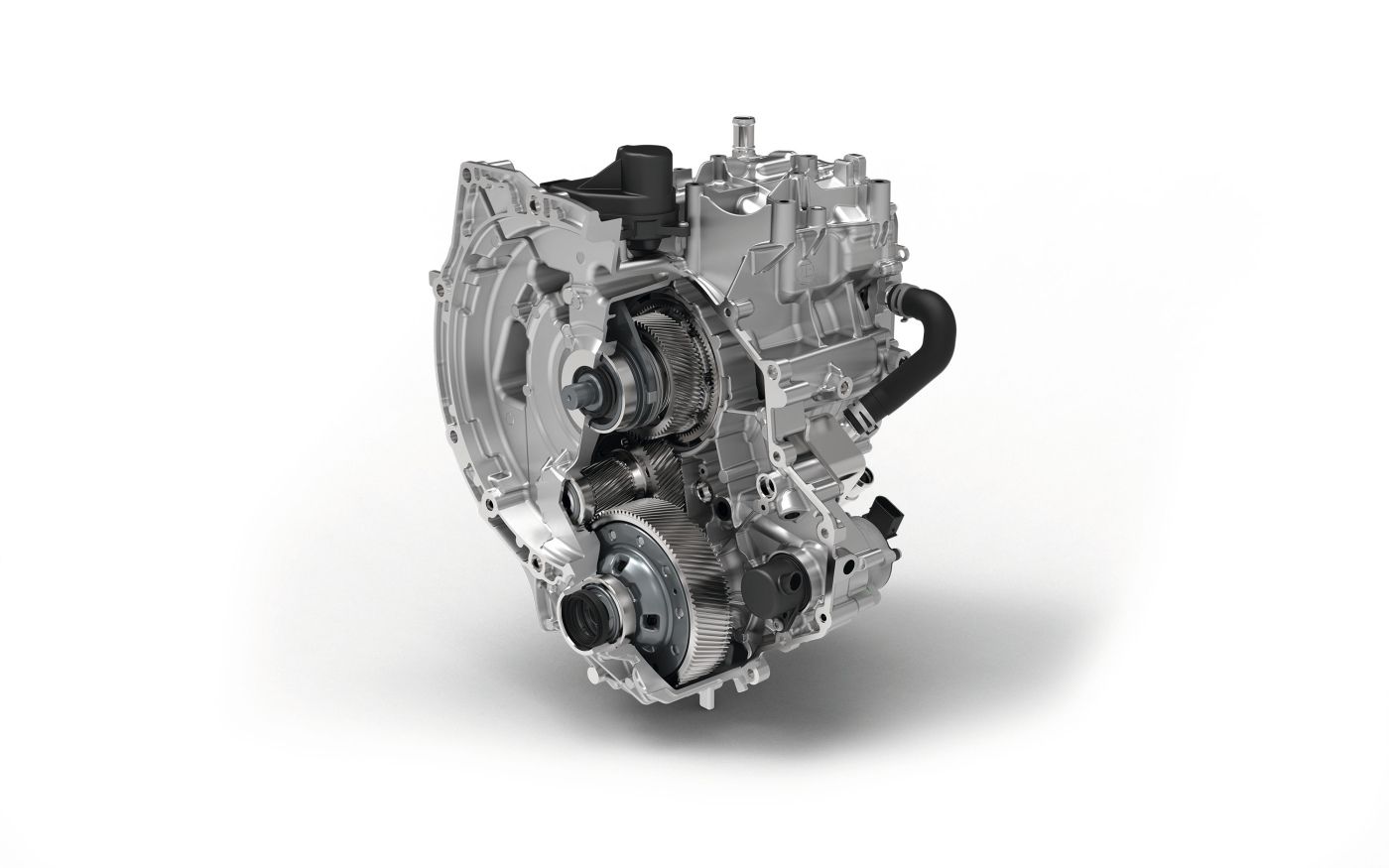 Schnittbild ZF Range Extender eRE+ mit Differential