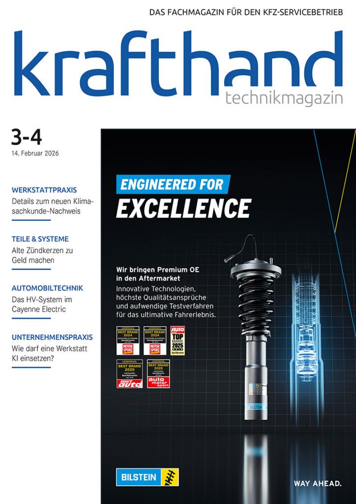Krafthand Ausgabe 3-4/2026 Titelseite