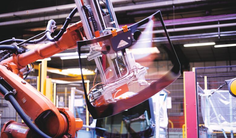 Die Herstellung von Autoglas