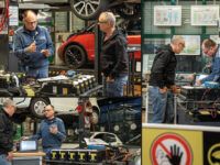 Manuelle Diagnose an und Reparatur einer HV-Batterie