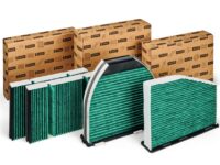 Fünfstufiger Innenraumfilter