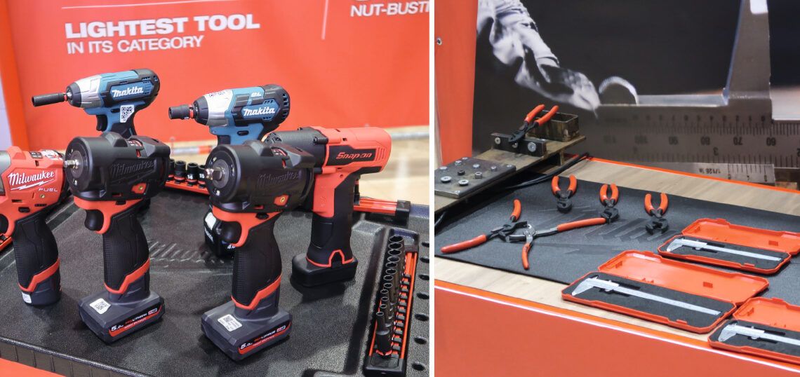 Milwaukee Akku-Werkzeug und Messequipment für Kfz-Werkstätten